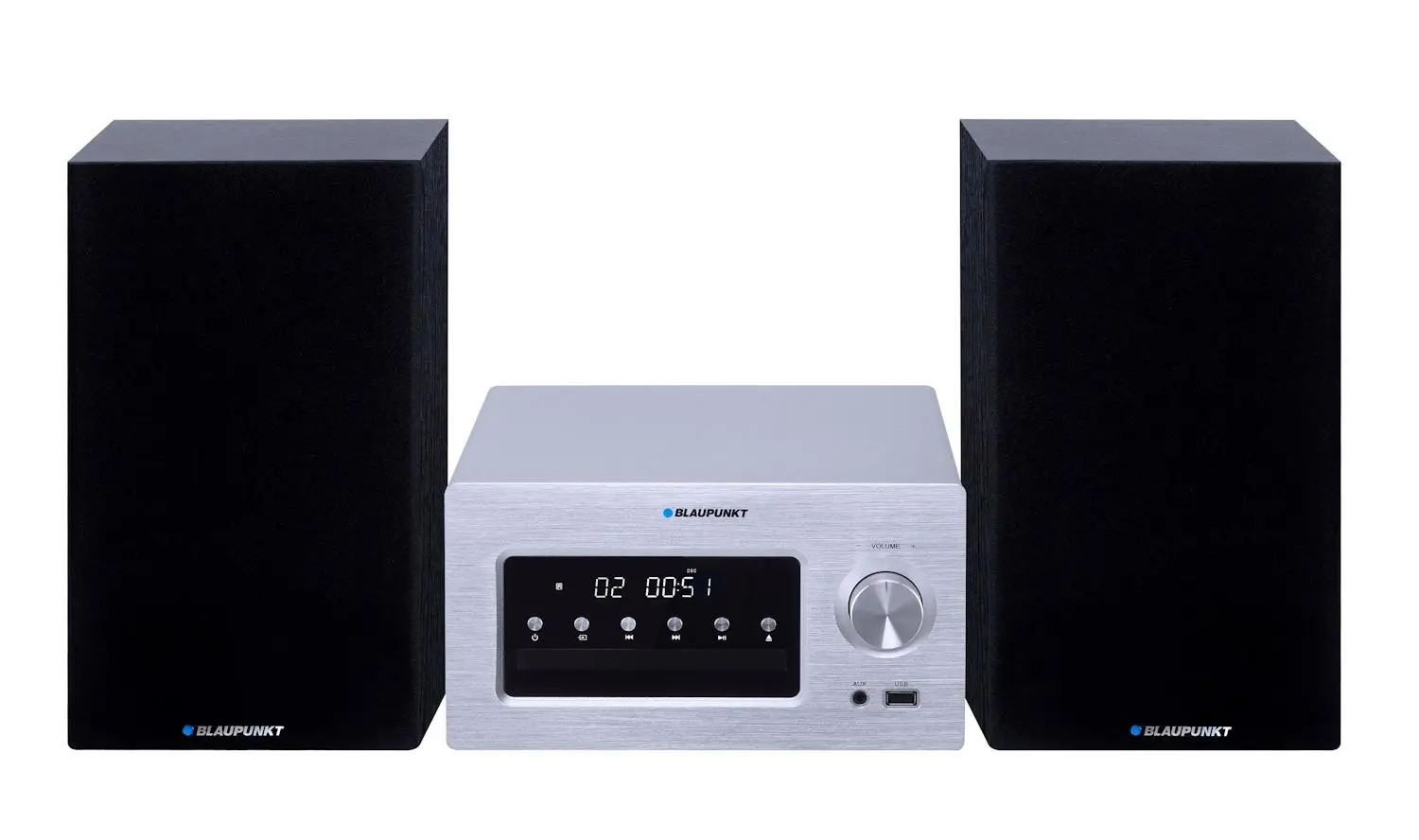 Wieża Blaupunkt MS70BT 140W Bluetooth Radio FM Srebrny