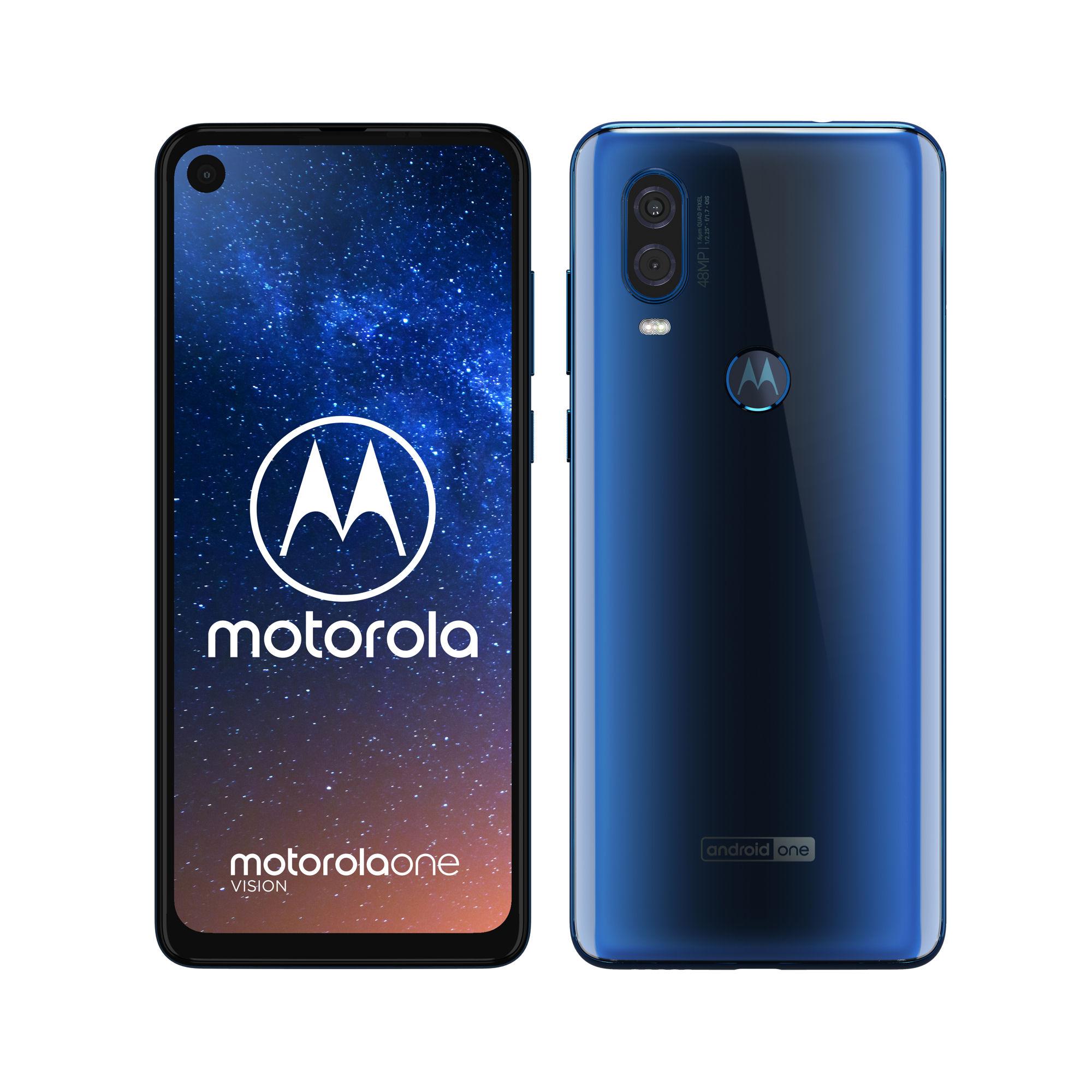 Smartfon Motorola One Vision 4/128GB DS (niebieski)