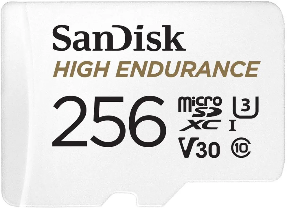 Karta pamięci SANDISK HIGH ENDURANCE microSDXC 256GB V30