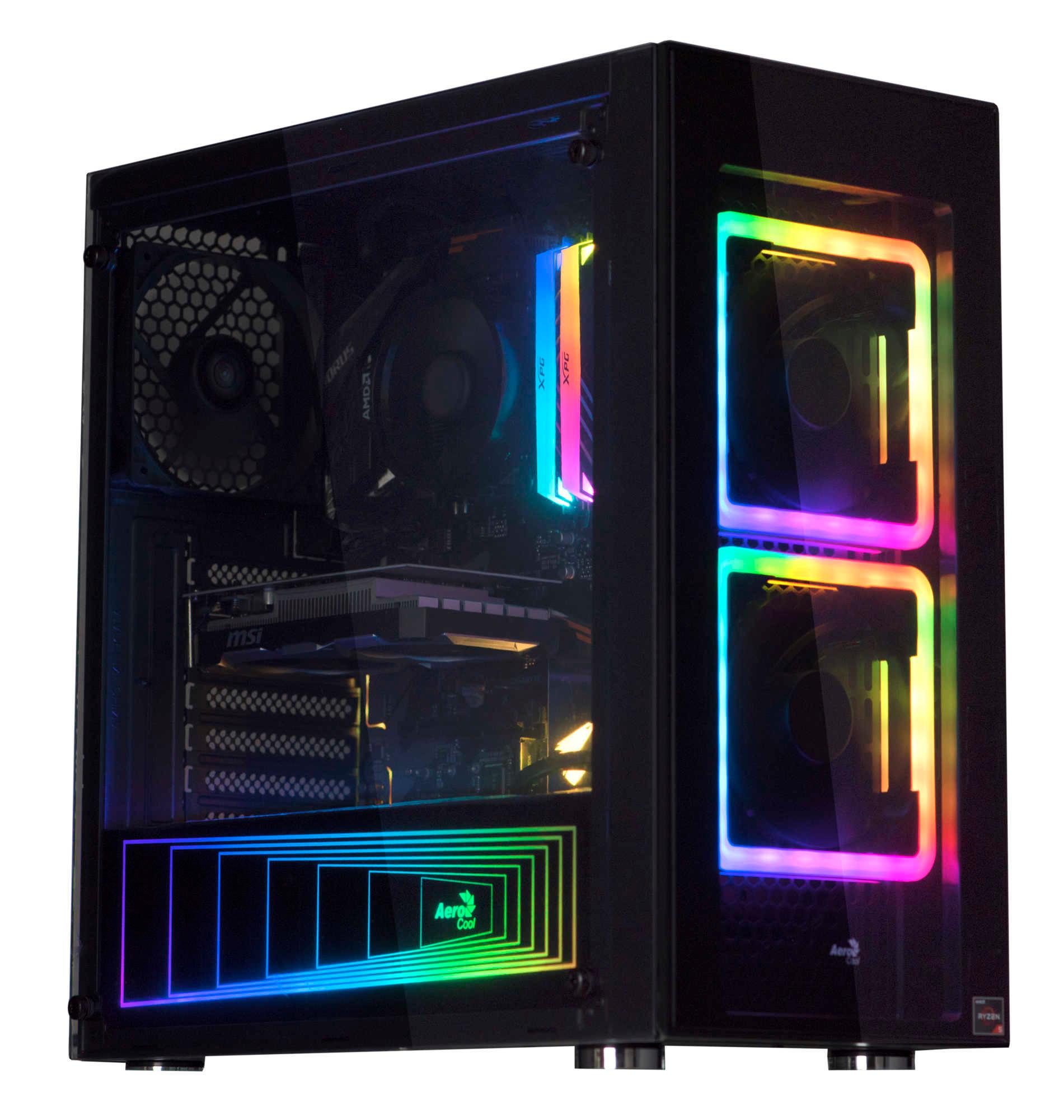 Komputer Actina AMD Ryzen 7 3700X 16GB 1TB + 256GB GTX1660Ti W10