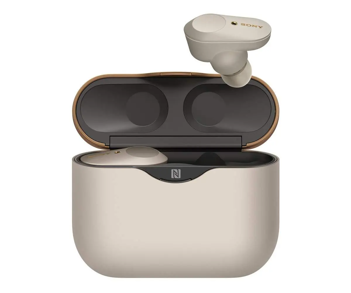 Słuchawki bezprzewodowe Sony WF-1000XM3 ANC Dokanałowe Bluetooth 5.0 Srebrny