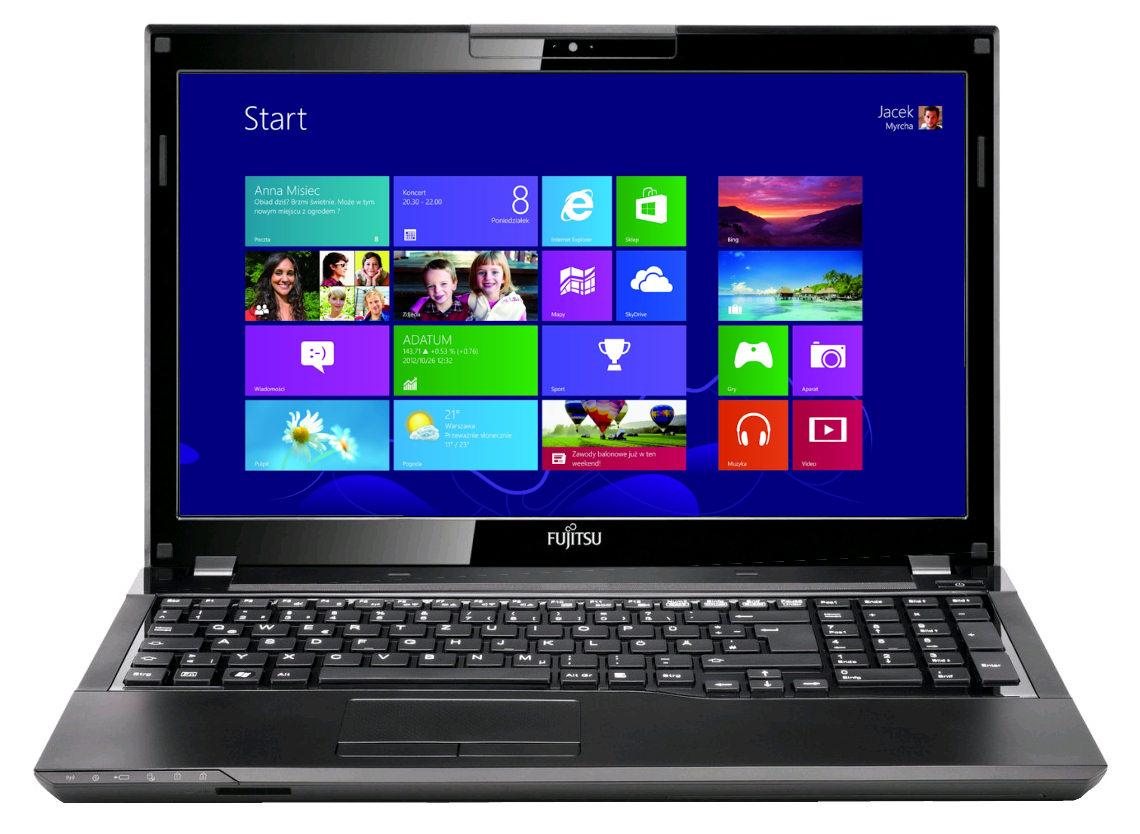Fujitsu AH552 15,6" Intel® Core™ i5-3210 4GB RAM 500GB Dysk Win8