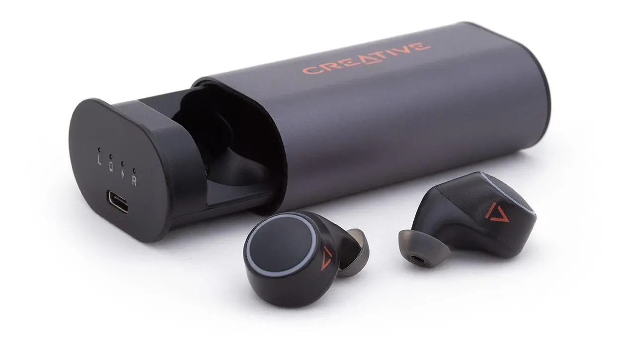 Słuchawki bezprzewodowe Creative Outlier Air Sports Dokanałowe Bluetooth 5.0 Czarny