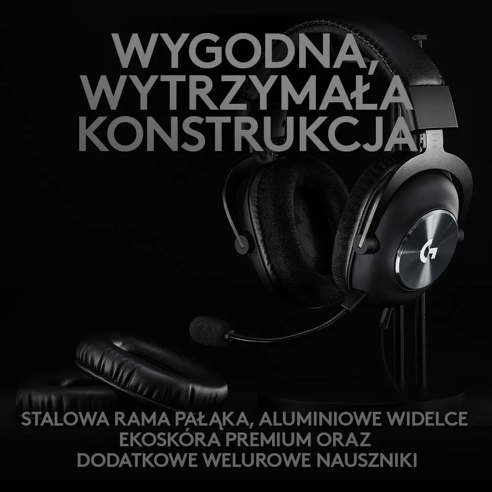 фото Компьютерная гарнитура Logitech G PRO X Gaming Headset Black (981-000818) 3