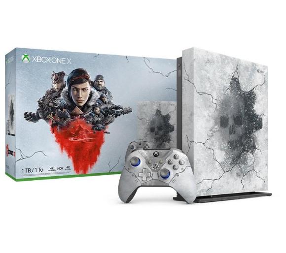 konsola Xbox One X Xbox One X 1TB Edycja Limitowana + Gears 5 Ultimate Edition + kolekcja gier Gears of War 