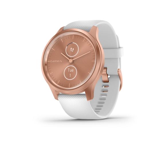 Smartwatch Garmin Vivomove Style (biało-różowy)