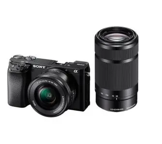 Aparat Sony A6100 + E PZ 16-50mm f/3,5-5,6 OSS + E 55-210 mm F4,5-6,3 OSS