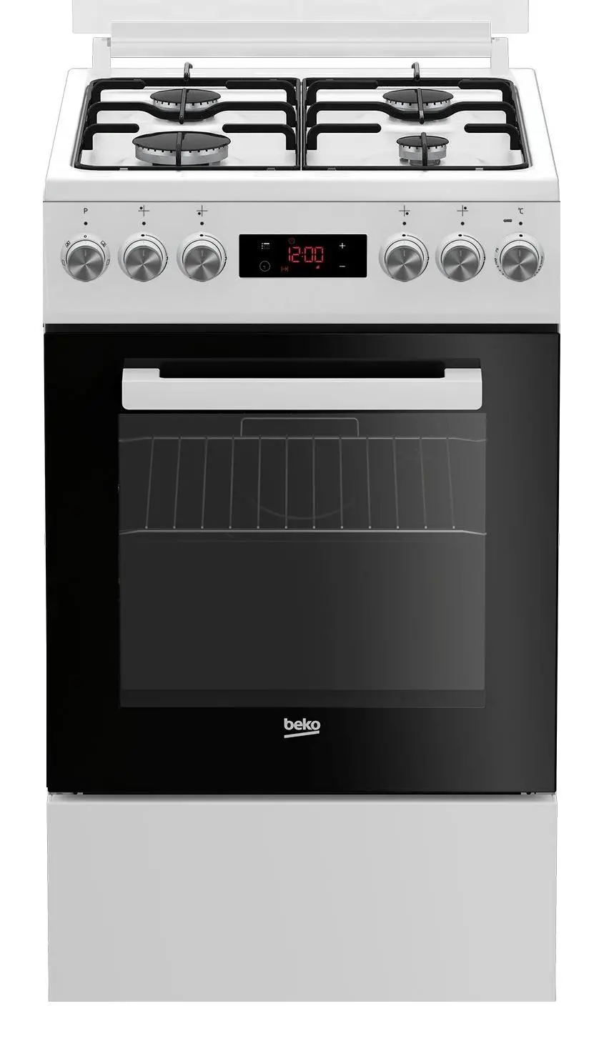 Kuchnia gazowo-elektryczna Beko FSE52322DWD Termoobieg