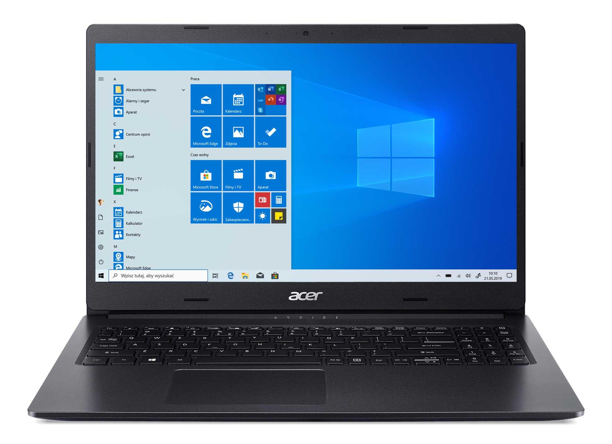 Laptop Acer Aspire 3 A315-55G-53EM 15,6" Intel® Core™ i5-10210U 8GB RAM  1TB Dysk SSD  MX230 Grafika Win10