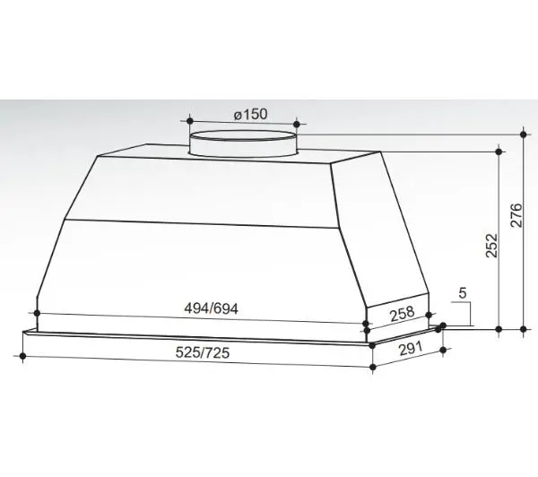Faber BI 52 SS 2LS Srebrny - DRUGI -30%, ALBO 5-TY ZA 1ZŁ - Kup na Raty - RRSO 0%