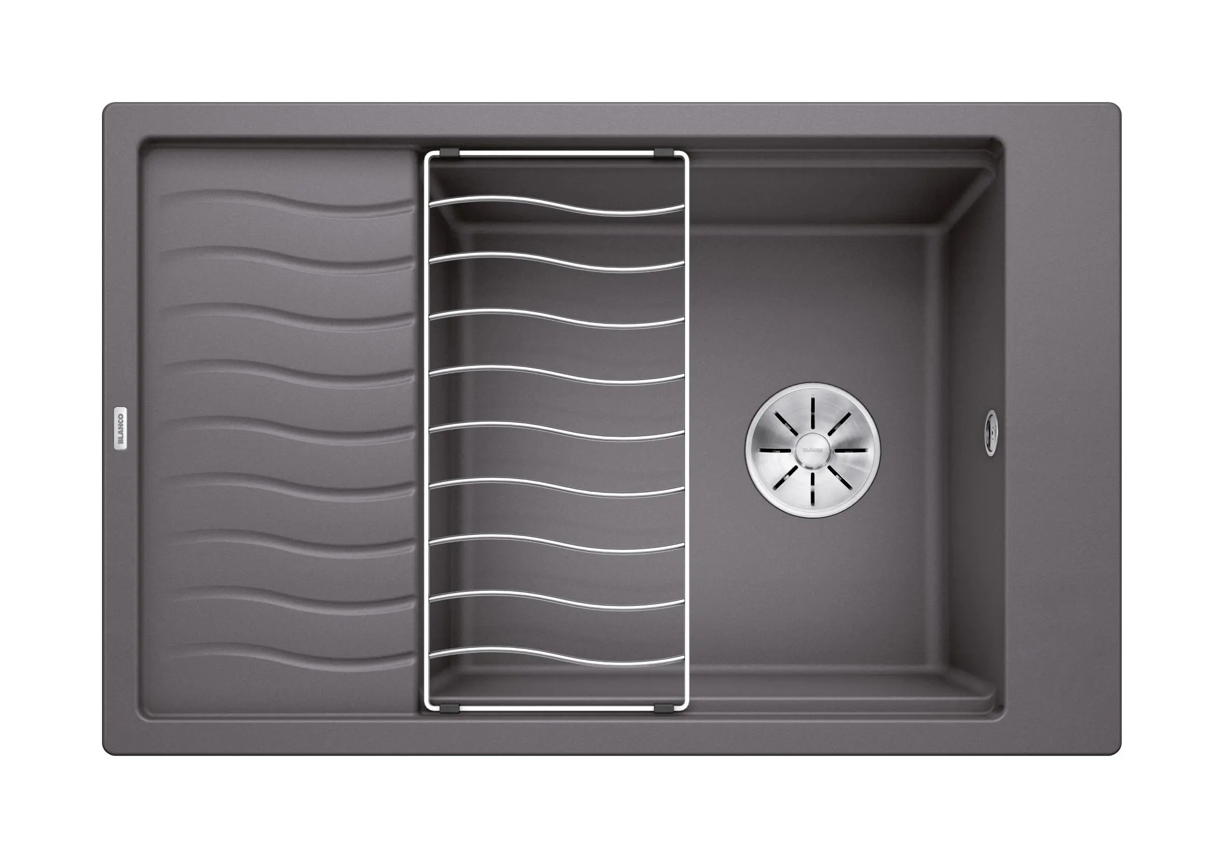 Zlewozmywak Blanco ELON XL 6 S 524845 Granitowy Szarość skały