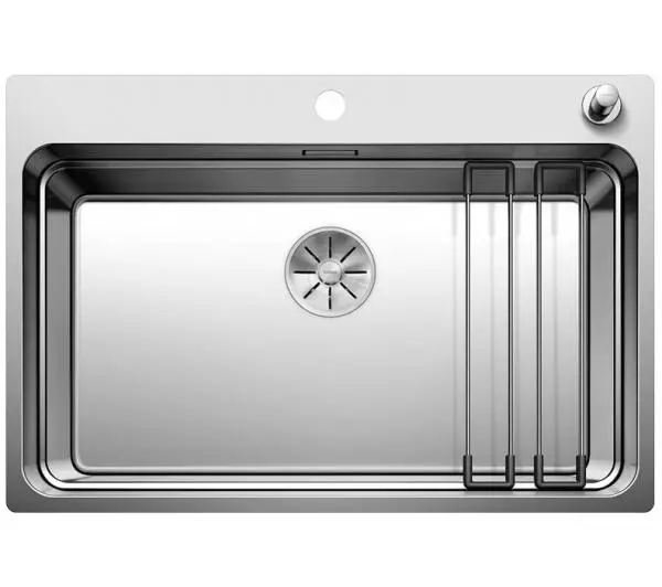 Zlewozmywaki kuchenne - Blanco ETAGON 700IFXA 524274 Stalowy