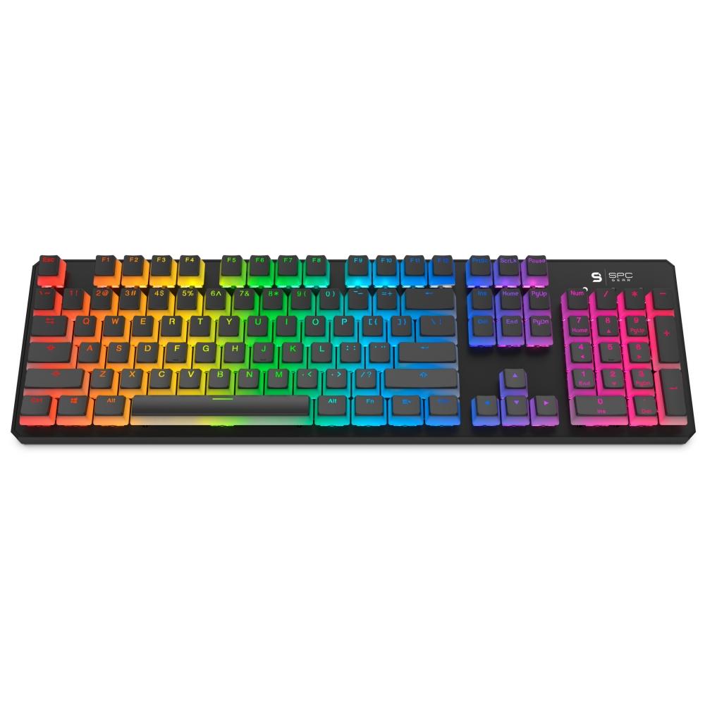 Klawiatura mechaniczna SPC Gear GK540 Magna - Kailh Blue RGB Pudding Edition
