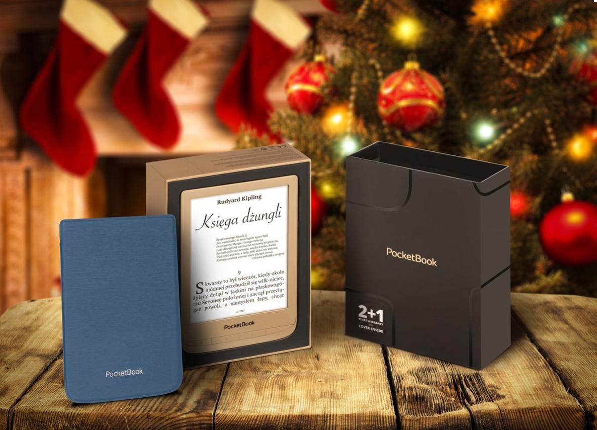 Czytnik E-booków Pocketbook Touch Lux 4 Edycja limitowana 6" 8GB Złoty Etui