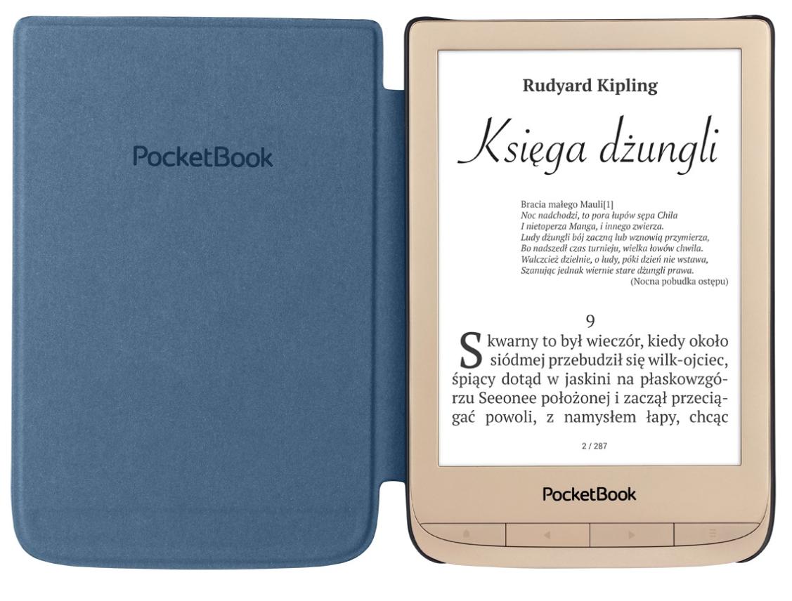 Czytnik E-booków Pocketbook Touch Lux 4 Edycja limitowana 6" 8GB Złoty Etui