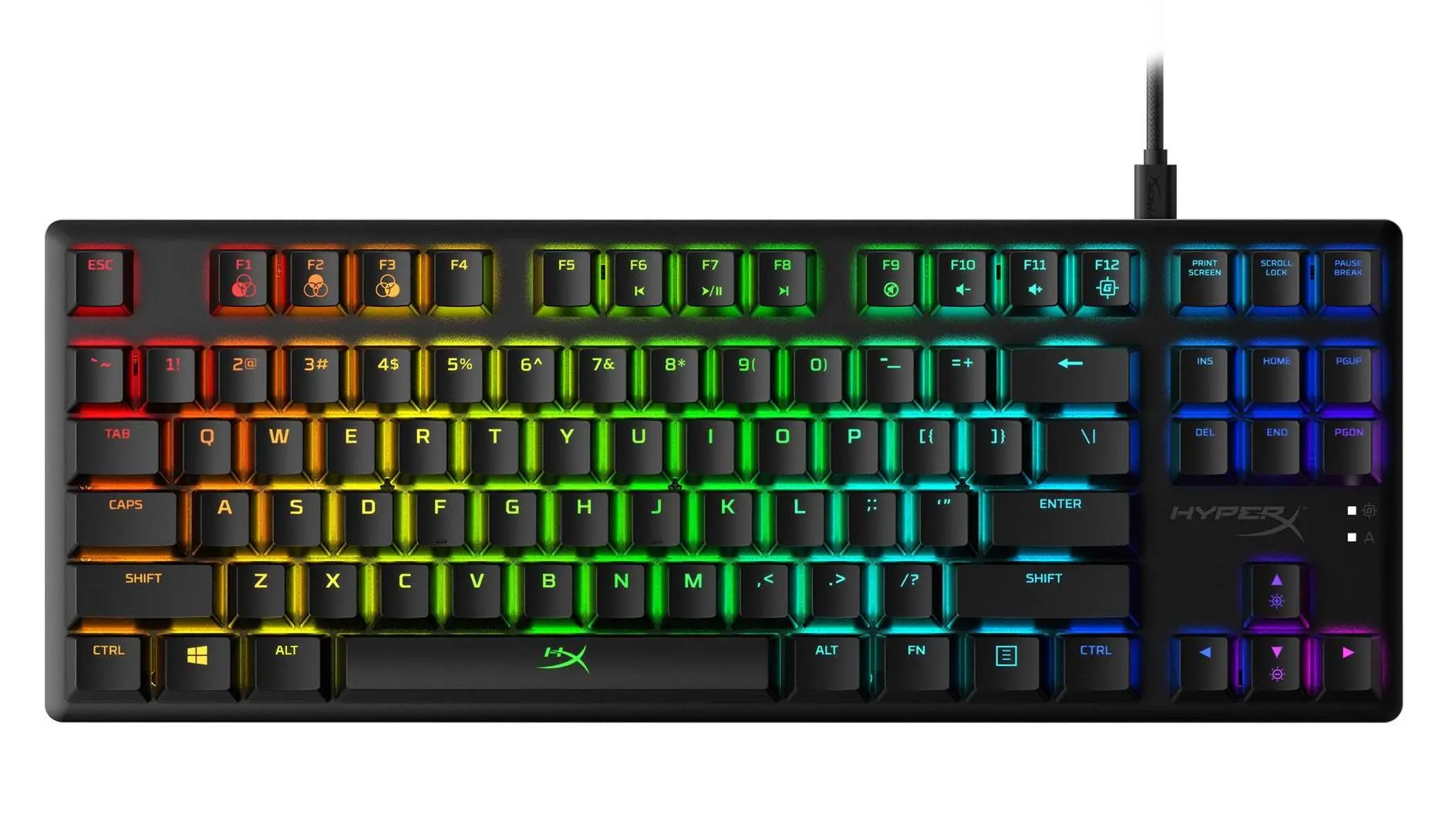 Klawiatura mechaniczna HyperX Alloy Origins Core Red Switch Czarny