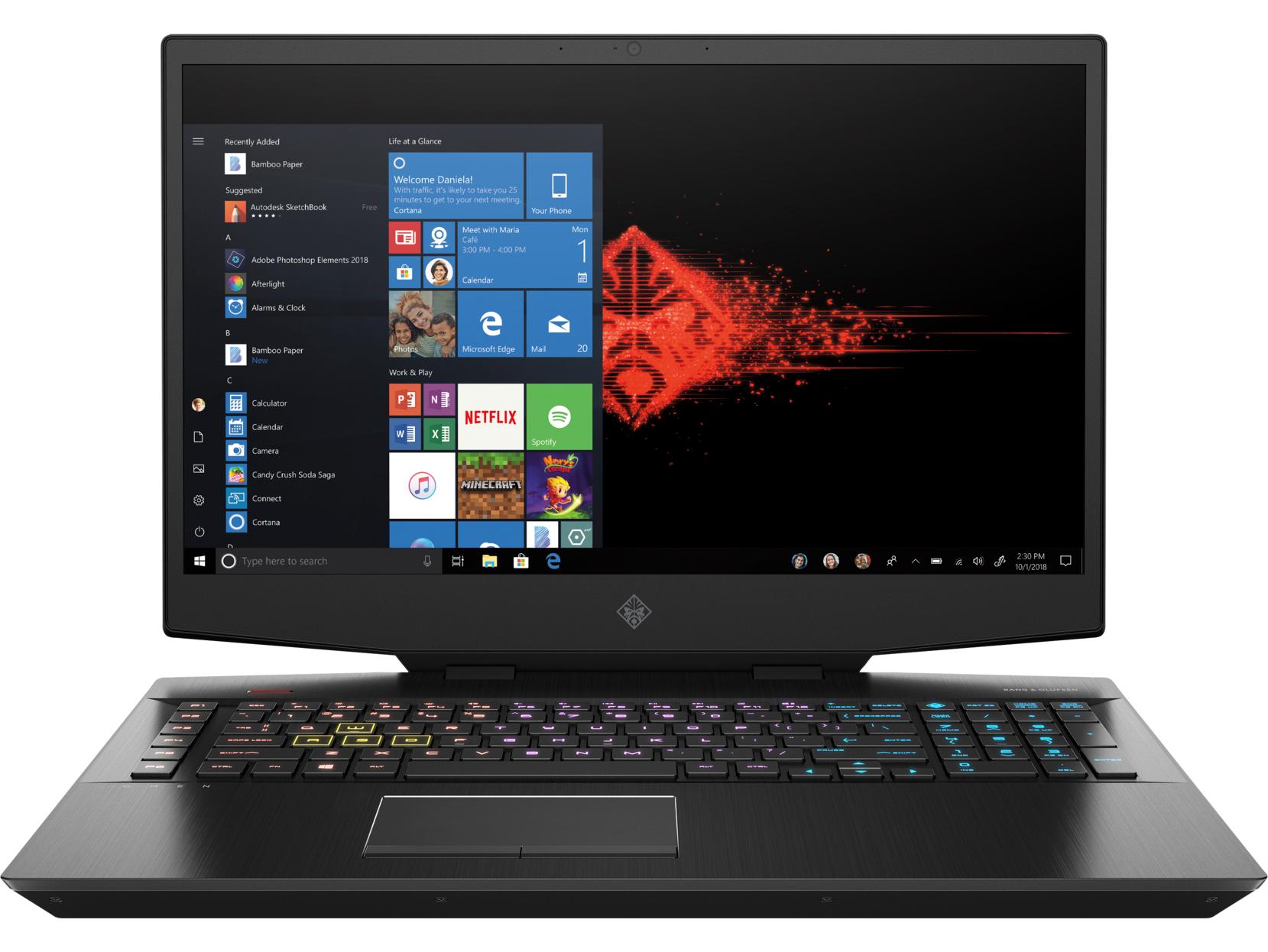 HP Omen 17-cb0042nw 17,3"144Hz Intel® Core™ i7-9750H 16GB RAM 512GB Dysk SSD GTX1660Ti Grafika Win10