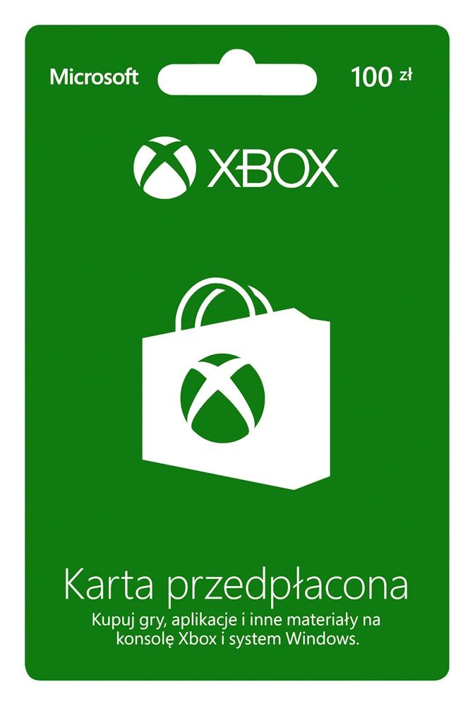 Doładowanie Xbox Live 100 PLN