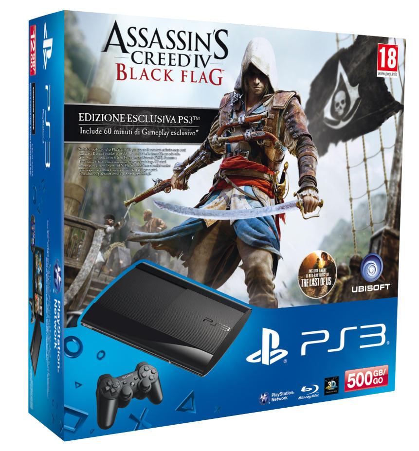 Sony PlayStation 3 500GB + 2 gry