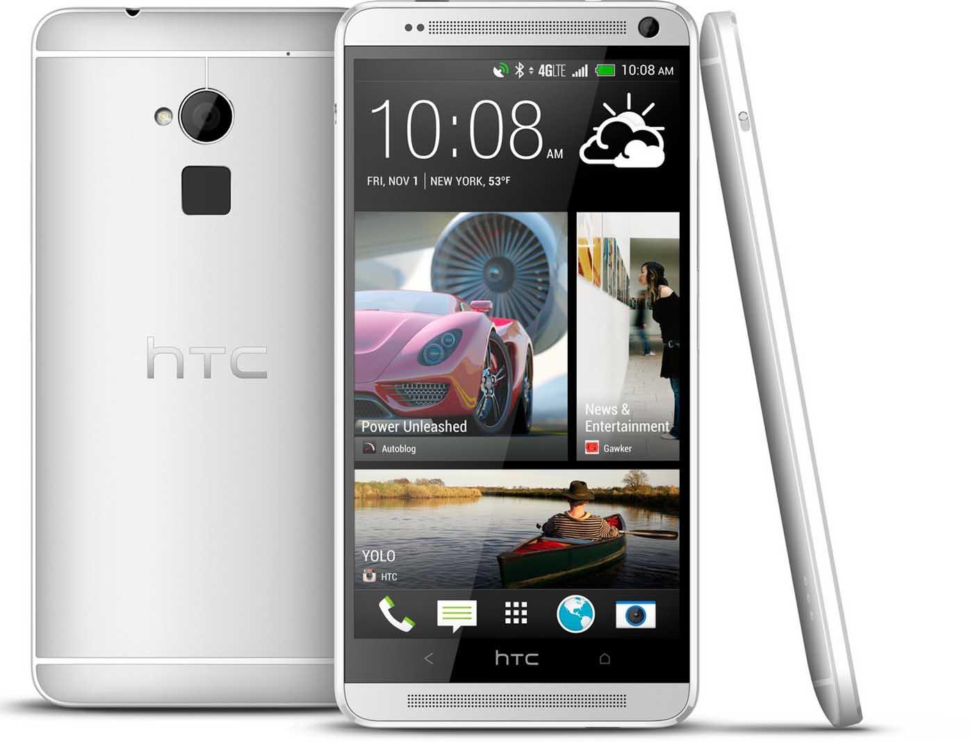 HTC One max (srebrny)