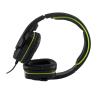 Słuchawki przewodowe z mikrofonem MODECOM MC-829 Alien - czarno-zielony