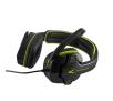 Słuchawki przewodowe z mikrofonem MODECOM MC-829 Alien - czarno-zielony