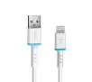 Kabel Reinston EKT40 USB-A na Lightning MFI 1,2m Biały