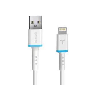 Kabel Reinston EKT40 USB-A na Lightning MFI 1,2m Biały