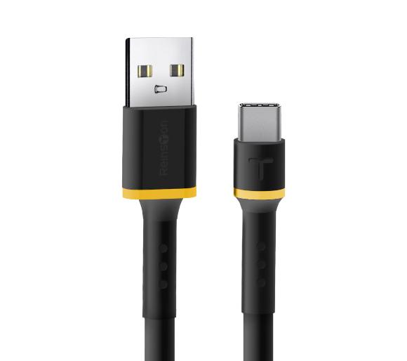 kabel USB Reinston EKT36 USB-C 2m (czarny)