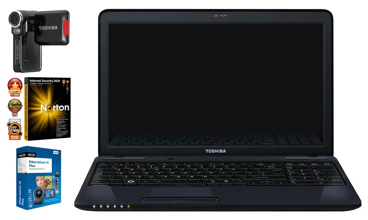 Toshiba Satellite L650D-153 Grafika Win7 + kamera + programy