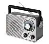 Radioodbiornik Manta FM 3AN Radio FM Srebrny