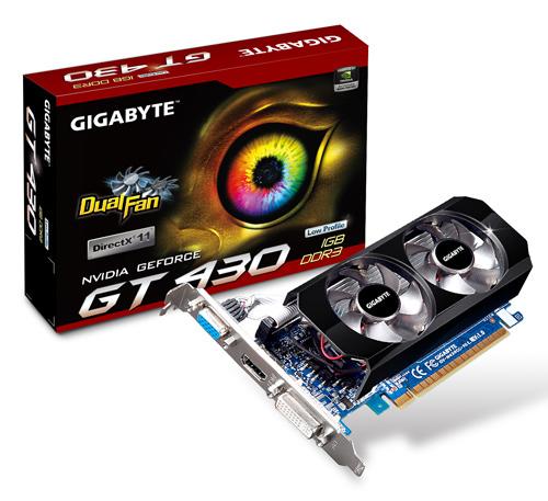 Gigabyte GeForce GT430 1024MB DDR3 128bit Over Clock