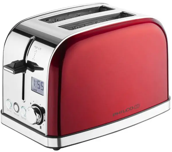 Tostery - Philco PHTA 4016 Ruszt do bułek Rozmrażanie 950W