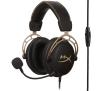 Słuchawki przewodowe z mikrofonem HyperX Cloud Alpha HX-HSCA-GD/NAP Nauszne Czarno-złoty