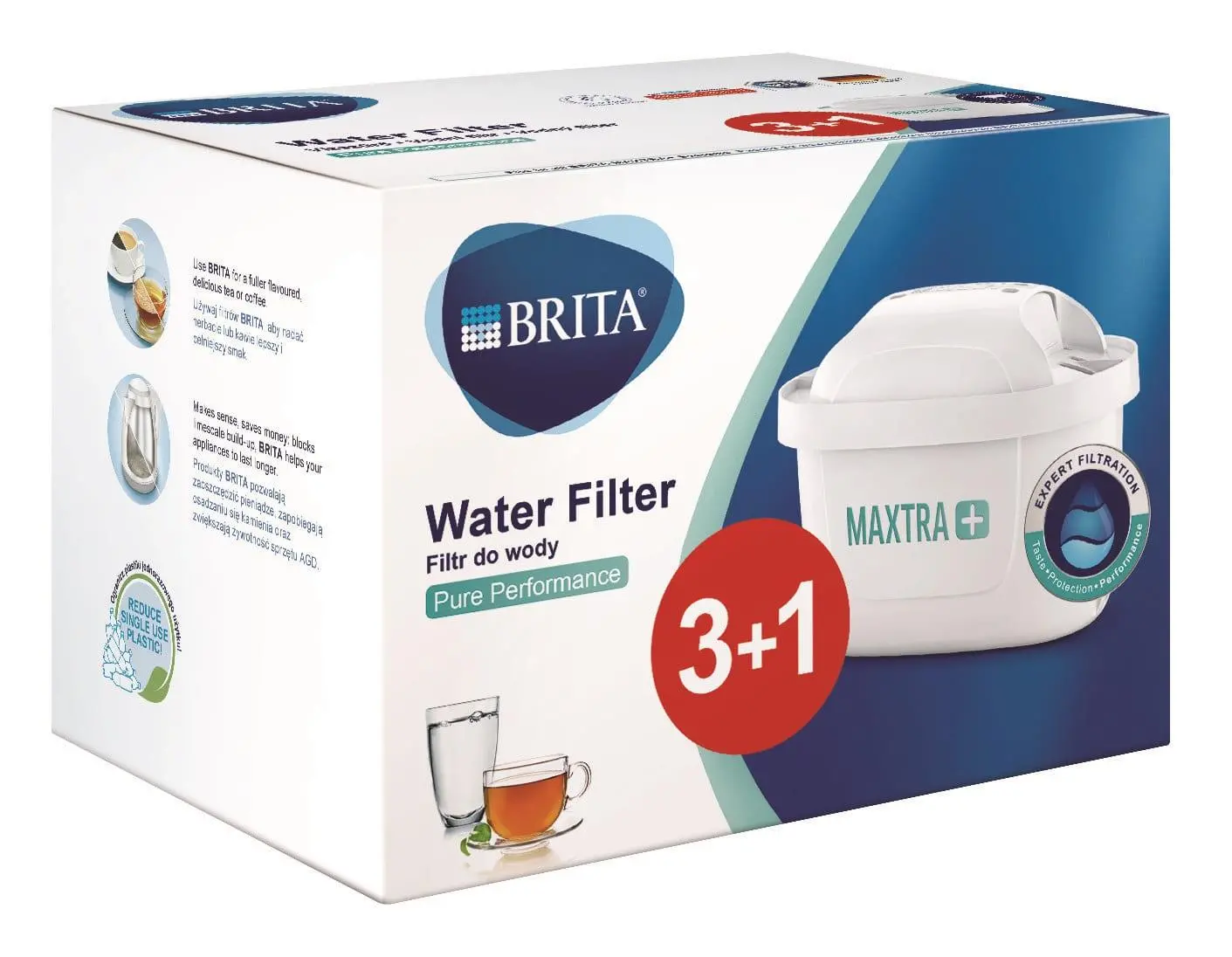 Wkład filtrujący Brita Pure Performance 4szt.