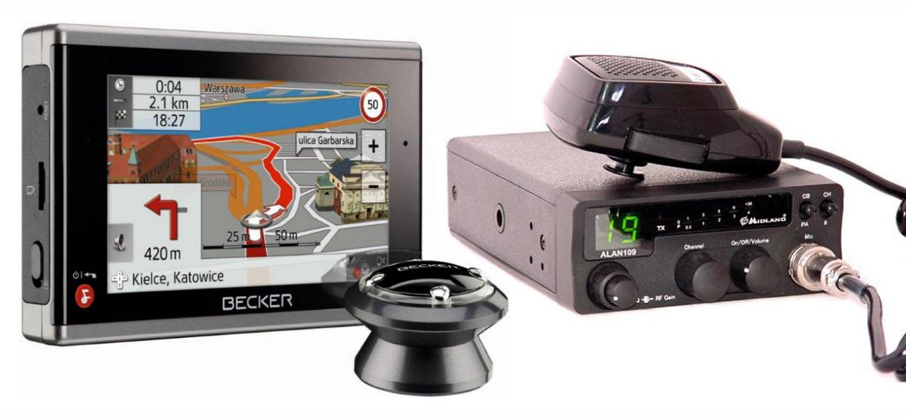 Becker Traffic Assist Pro Z302 + radio CB