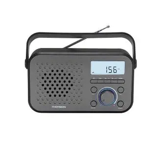 Radioodbiornik Thomson RT300 Radio FM Szary