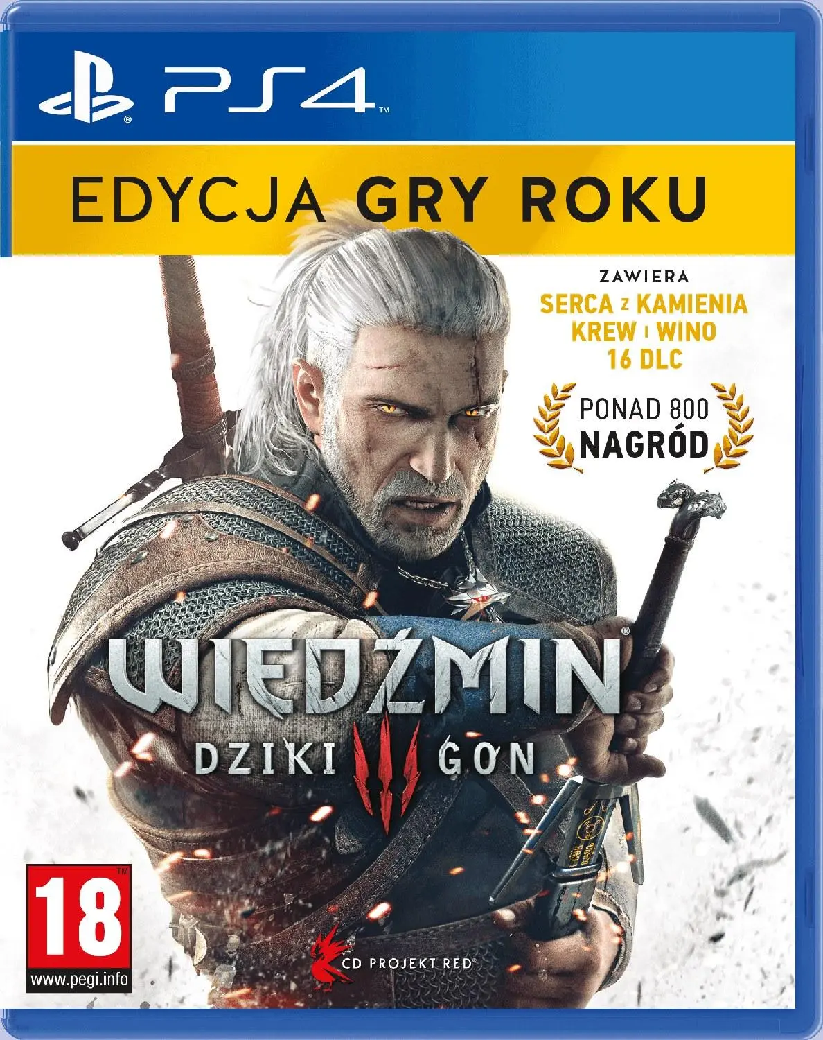 Wiedźmin 3: Dziki Gon Edycja Gry Roku Gra na PS4 (Kompatybilna z PS5)