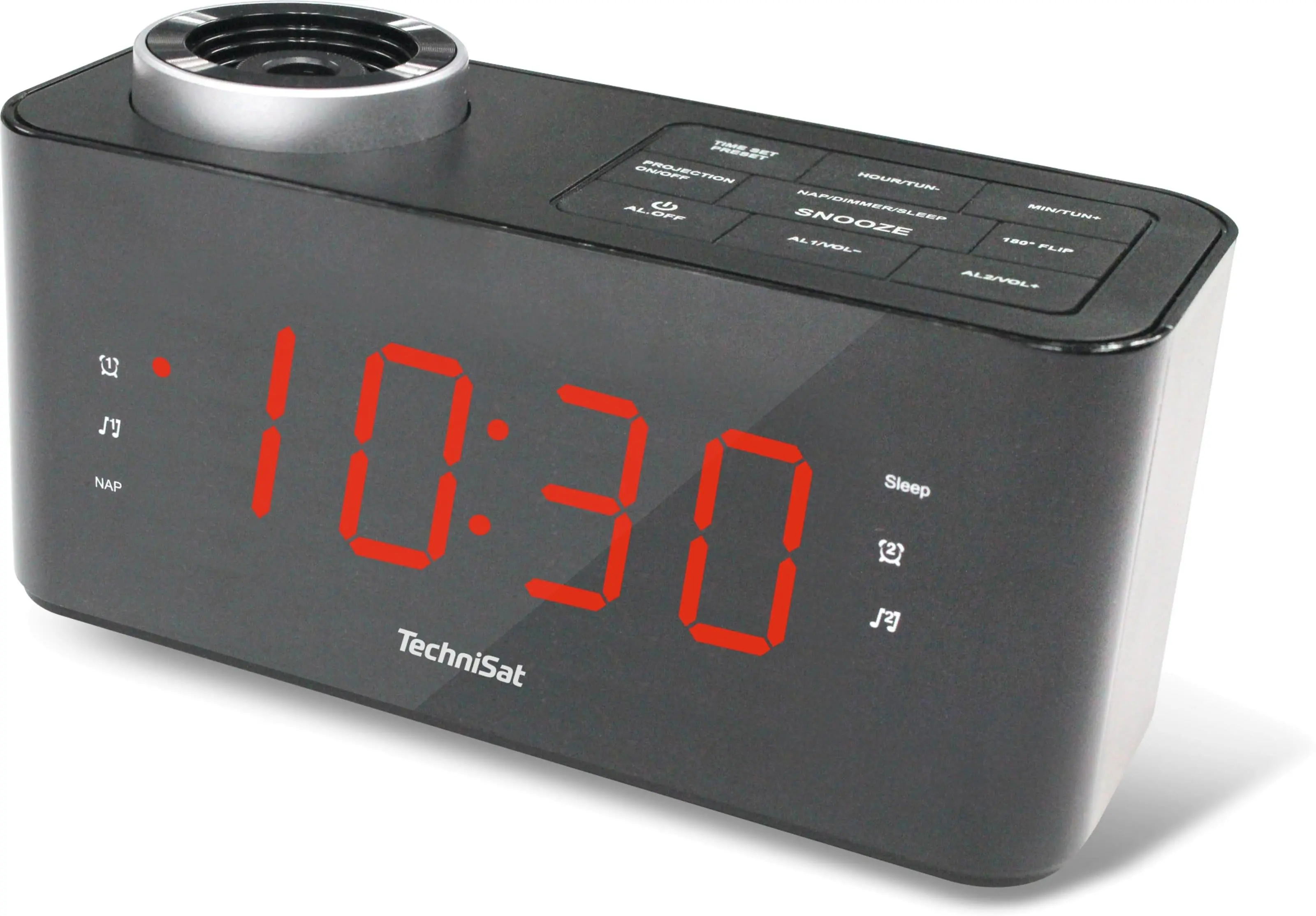 Radiobudzik TechniSat DigiClock 3 Czarny
