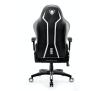 Fotel Diablo Chairs X-One 2.0 King Size Gamingowy do 160kg Skóra ECO Tkanina Czarno-biały