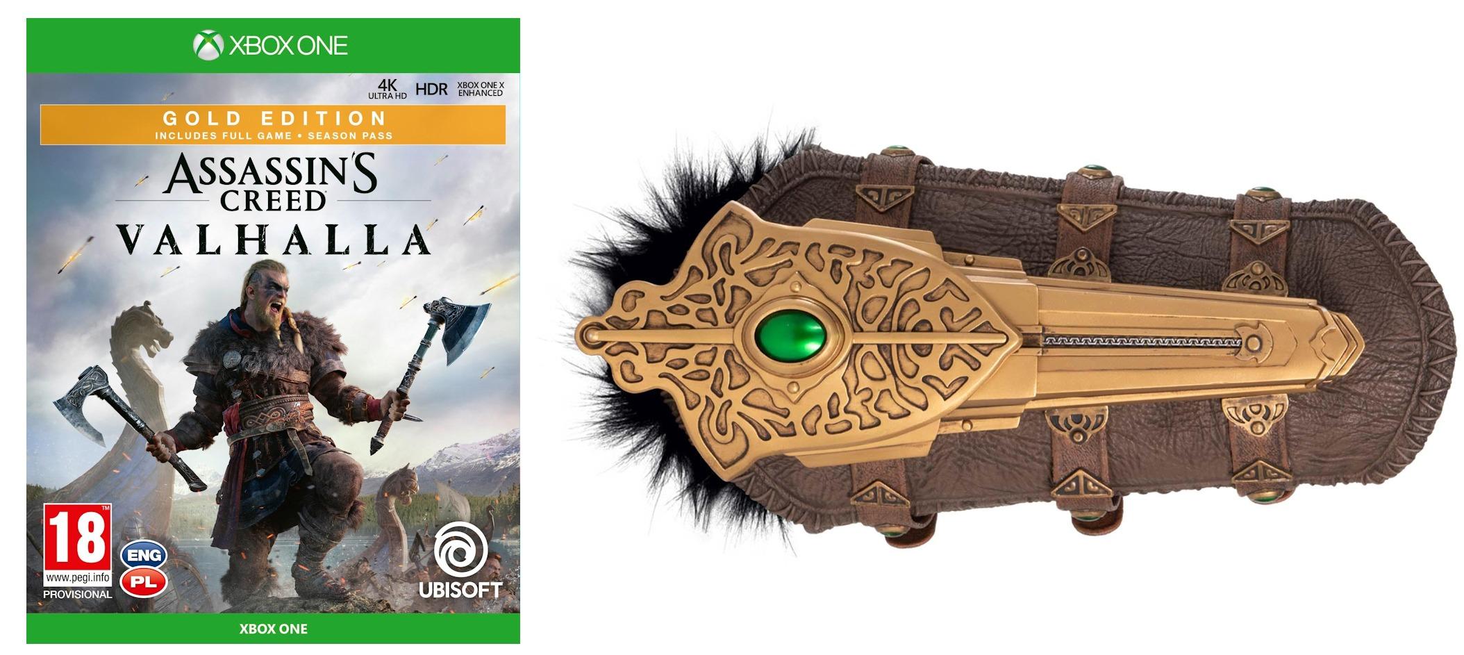 Assassin’s Creed Valhalla Złota Edycja + Ukryte Ostrze Eivora Gra na Xbox One (Kompatybilna z Xbox Series X)