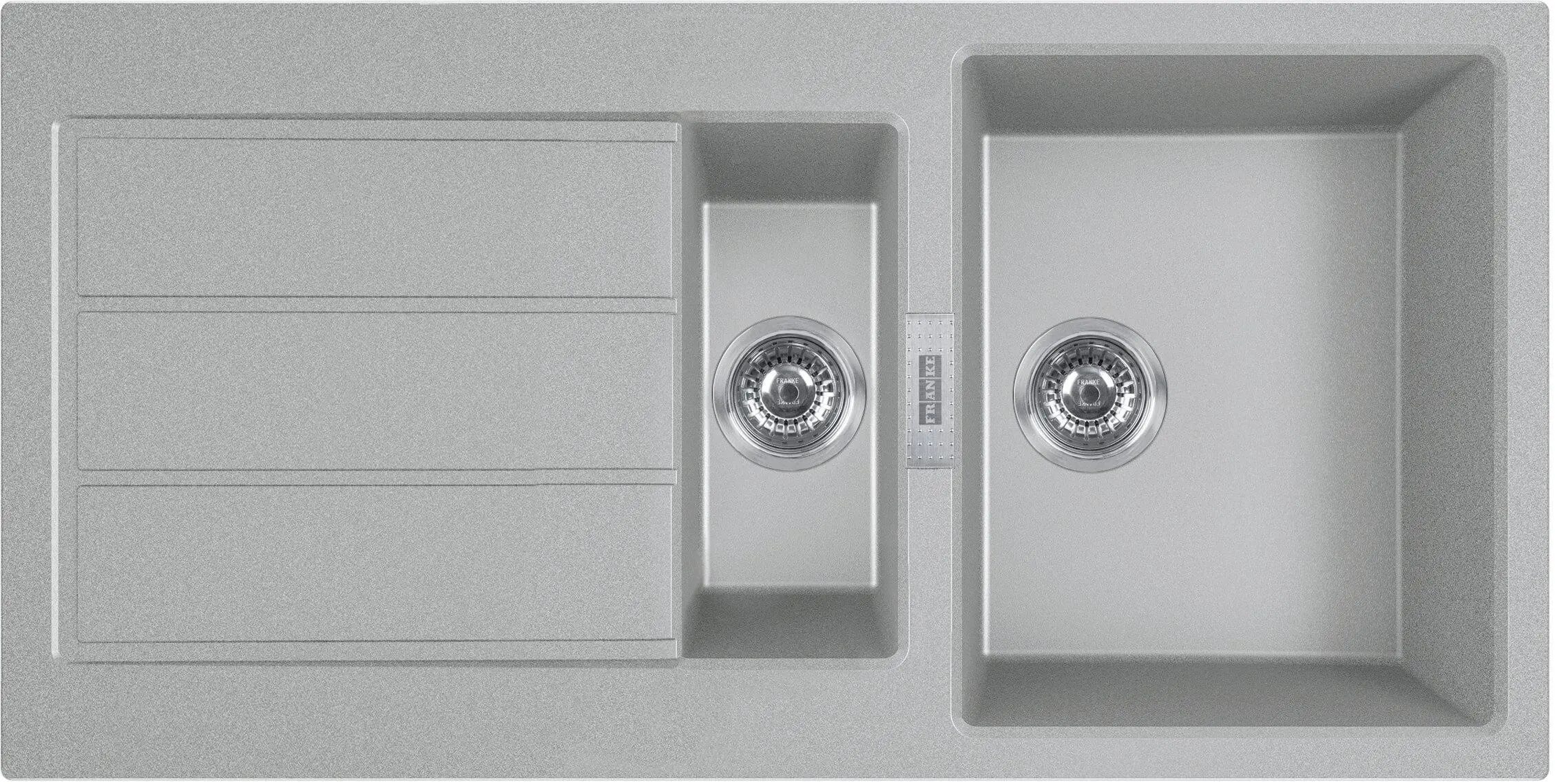 Zlewozmywak Franke Sirius 2.0 S2D 651-100 Tectonite Kamienny szary