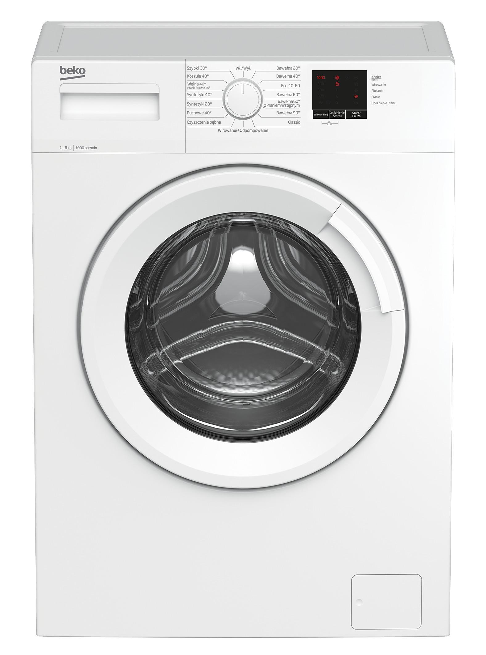 Pralka Beko WUE6511XWW Slim 6kg 1000obr/min