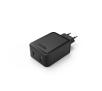Hama Qualcomm Quick Charge Power Delivery +USB-A (czarny)