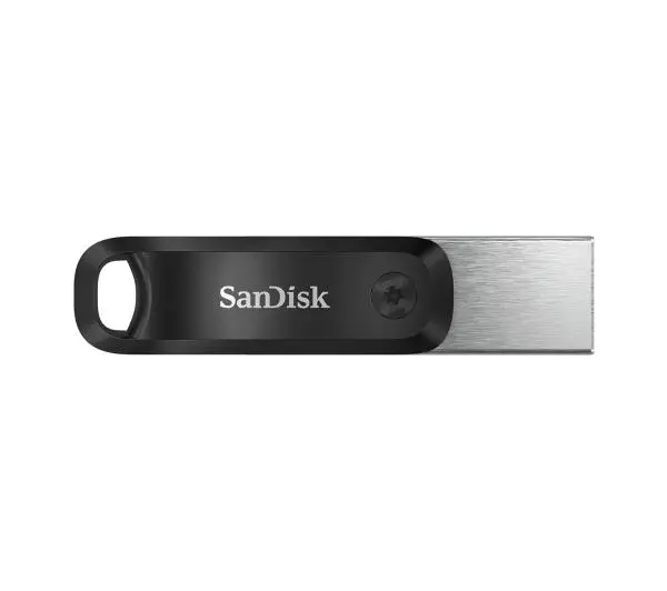 SANDISK iXpand GO 256GB USB 3.0 / Lightning Srebrno-czarny - Kup na Raty - RRSO 0%