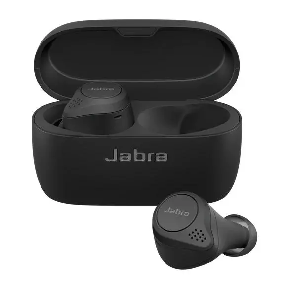 Słuchawki bezprzewodowe Jabra Elite 75t Dokanałowe Bluetooth 5.0 Czarny