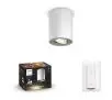 Oświetlenie punktowe Philips Hue White Ambiance Pillar 192775 Biały + regulator przyciemniania