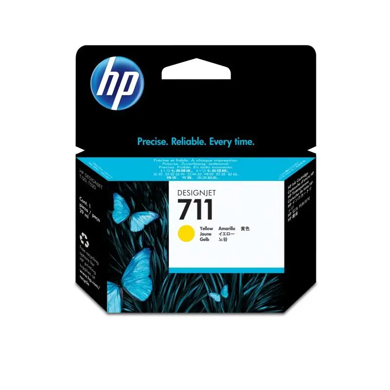 Tusz HP CZ132A nr 711 Żółty 29 ml