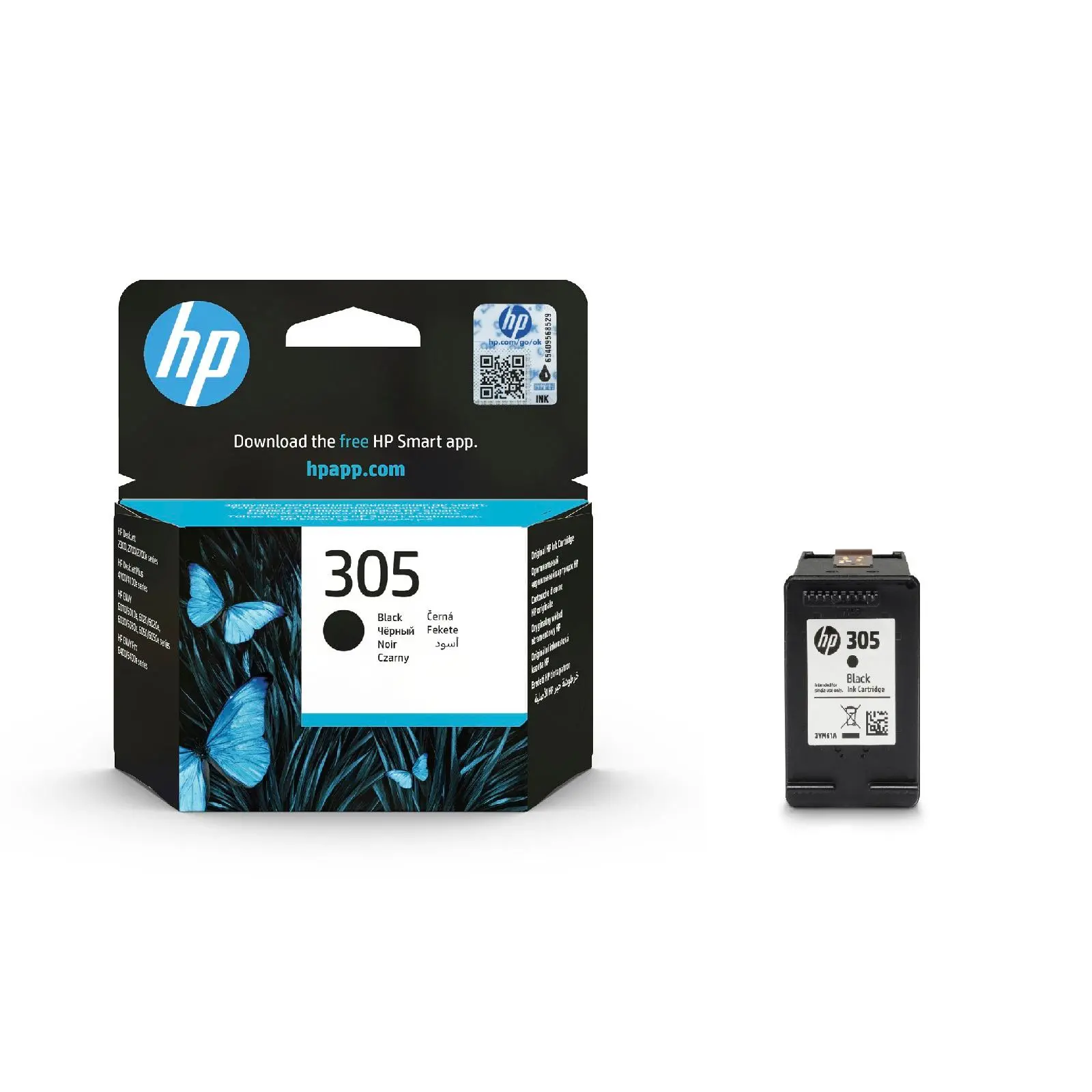 Tusz HP 3YM61AE nr 305  Czarny 2 ml