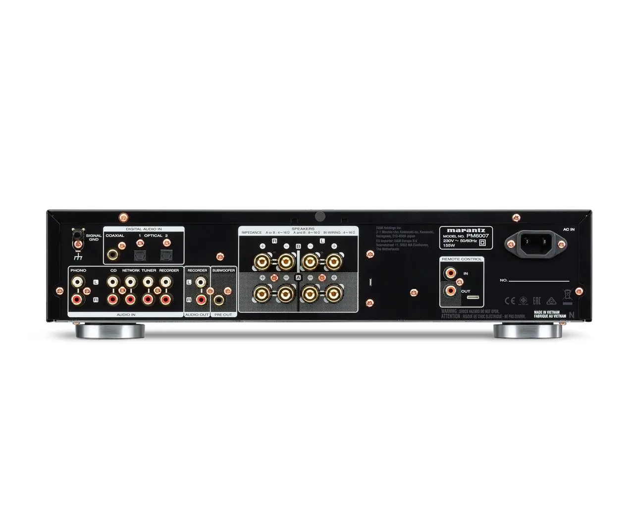 фото Інтегрований підсилювач Marantz PM6007 Black